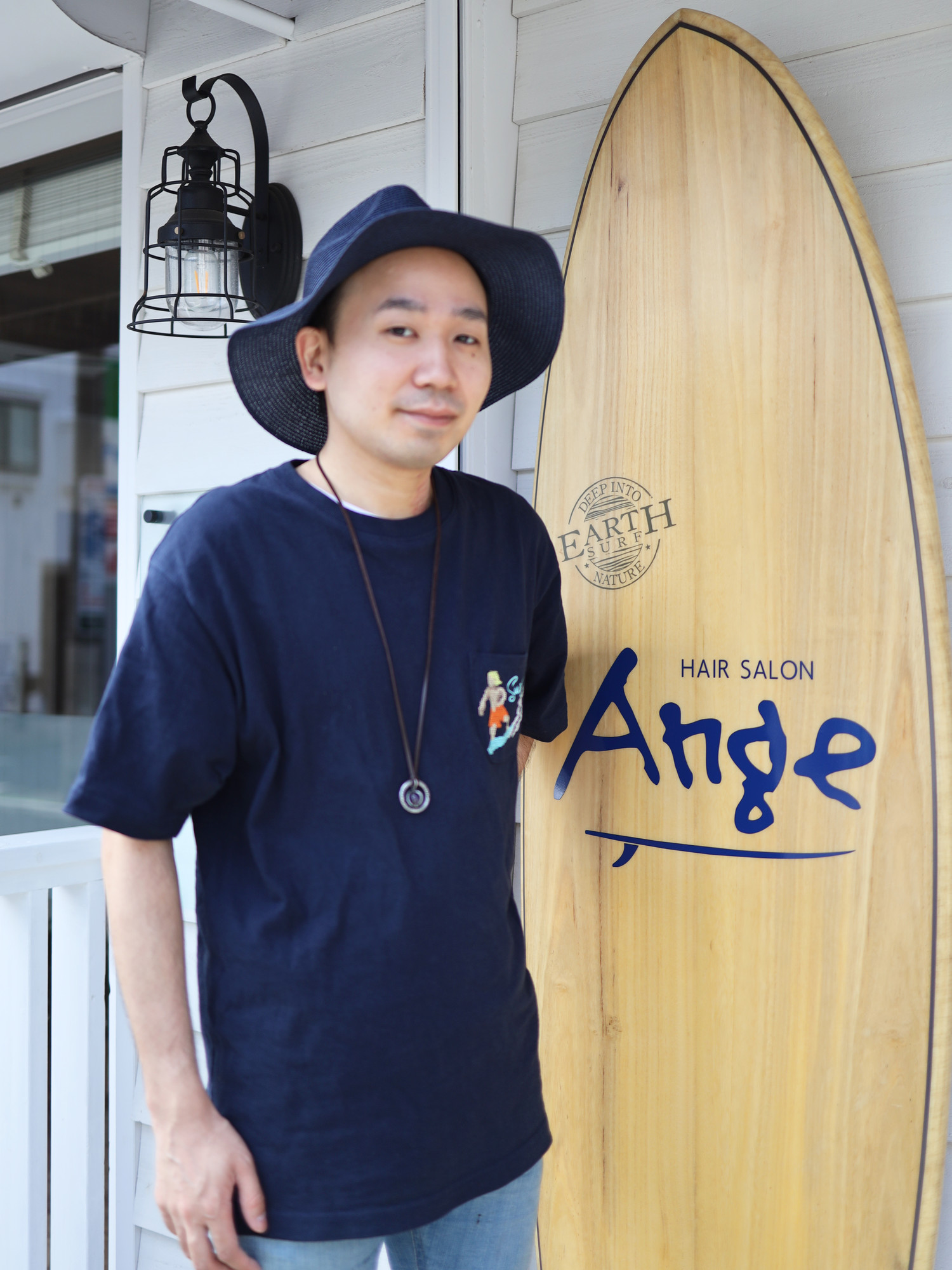 藤代 和芳 小平市小川にあるバリアフリーの美容室 Ange